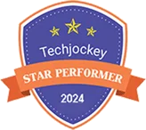 Techjockey Star Performer 2024 recognition