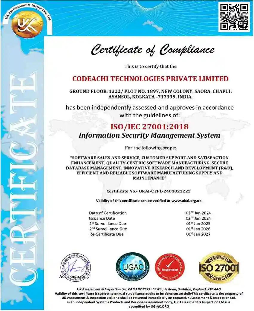 ISO/IEC 27001:2018
